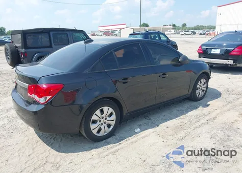 2015 Chevrolet Cruze Ls Auto из США, поврежденный, VIN 1G1PA5SH6F7162767